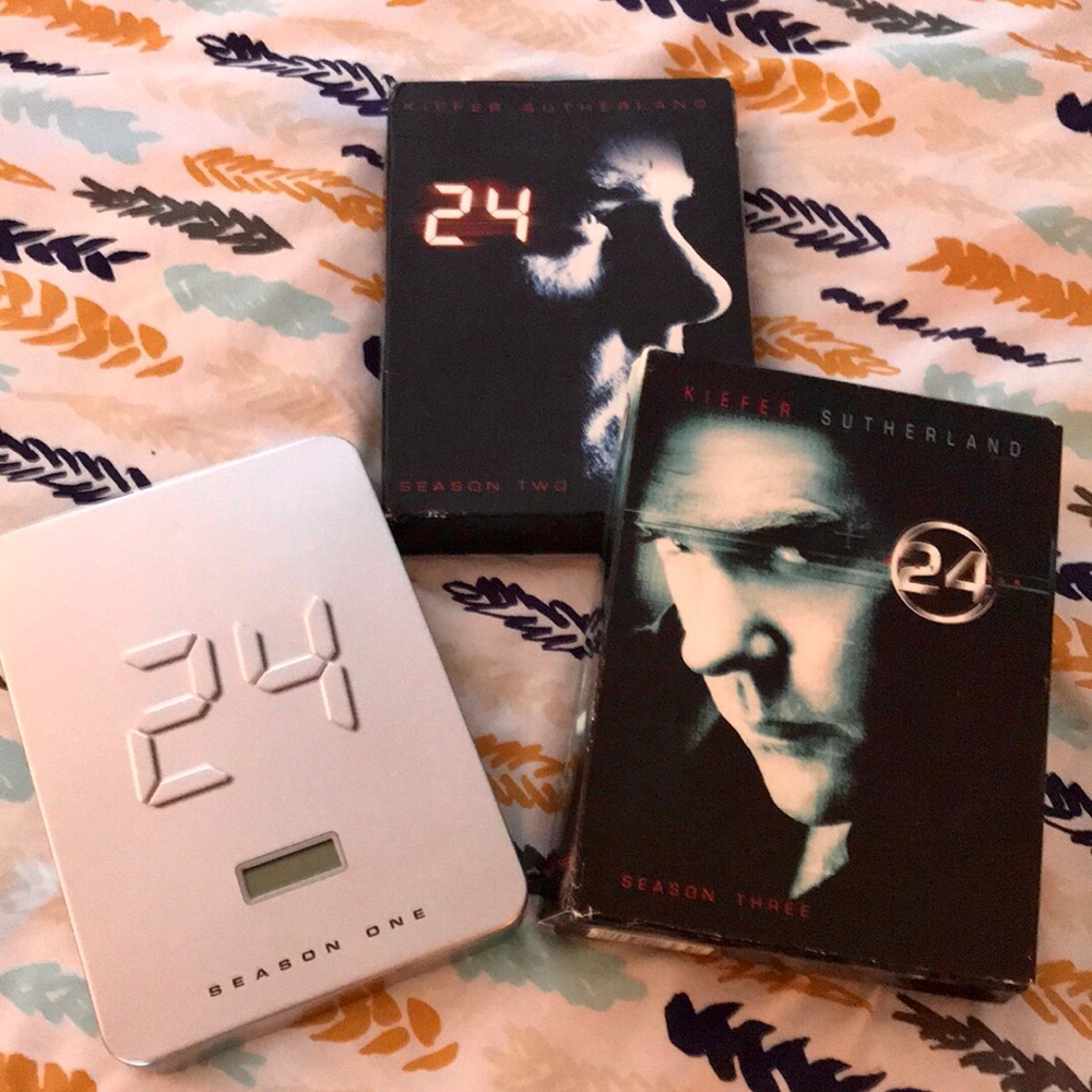 🎁3/$10 SEASONS 1, 2 & 3 of 24 DVDs